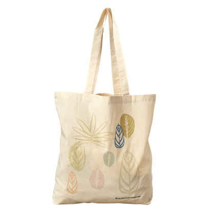 Pastel Leaves Tote Bag